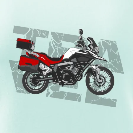 Cestovná enduro červená