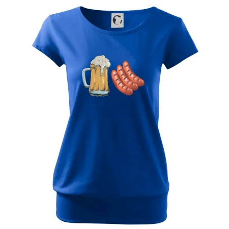 Pivo a klobása