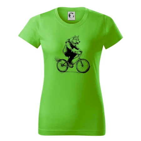 Vlk na bicykli