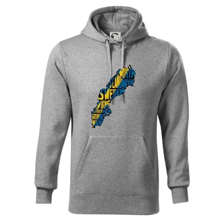 Mapy - názvy miest - Švédsko