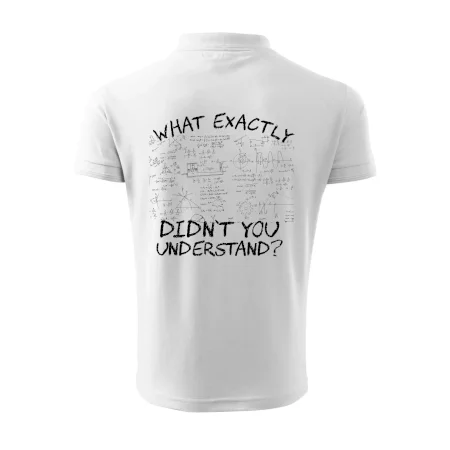 What exactly didn't you understand - physics