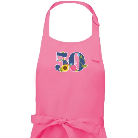 Kvetinové číslo kreslené - 50
