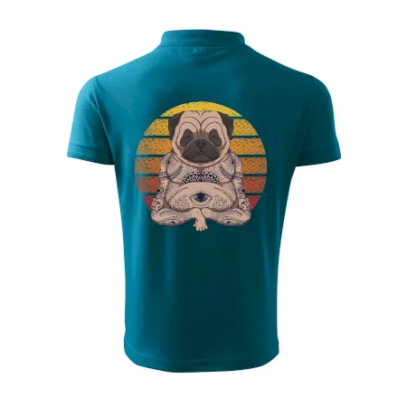 Yoga meditace - pug