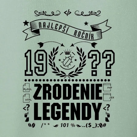 Zrodenie legendy pre programátora
