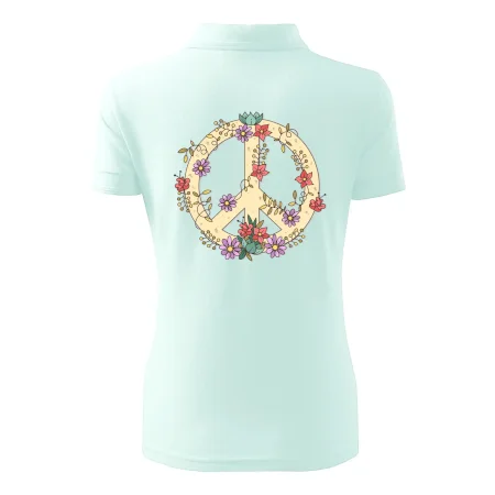 Peace symbol pieskový