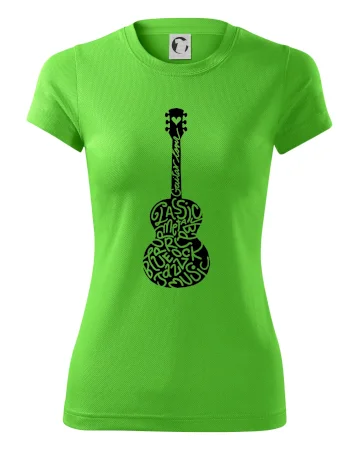 Gitara - názvy hudobných štýlov