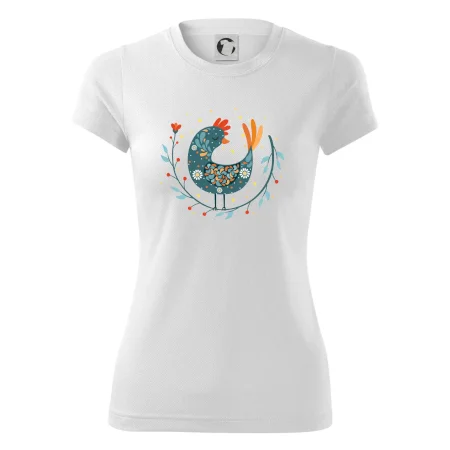 Folklór - sliepky s margarétkami