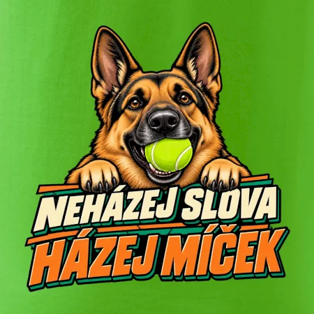 Neházej slova házej míček - vlčák