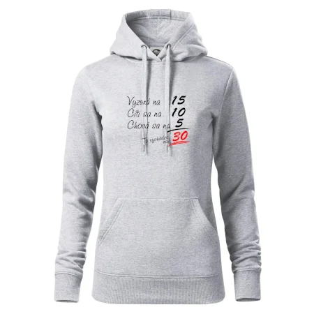 Vyzerá, cíti sa, chová sa - 30 rokov