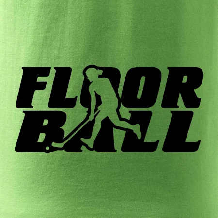 Floorball nápis rovný