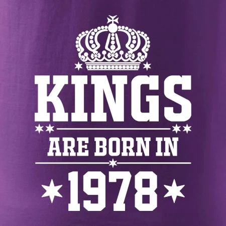 Kings are born in 1978