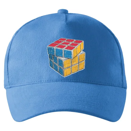 Rubikova kocka kreslená