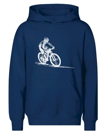 MTB kreslený cyklista