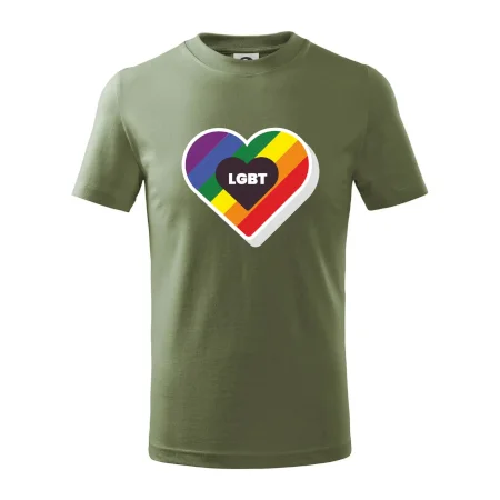 LGBT srdce dúhové