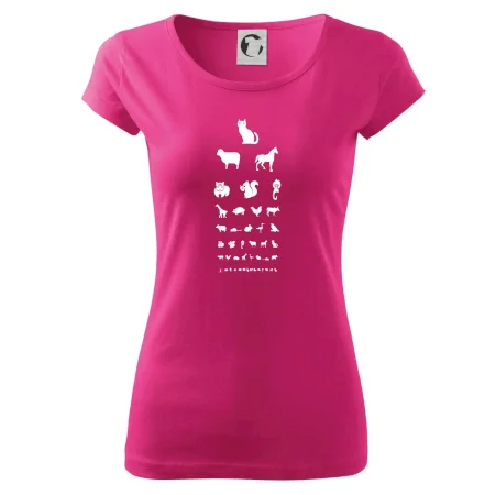 Očný test zvieratká