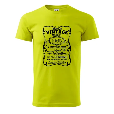 Vintage Etiketa - 1965