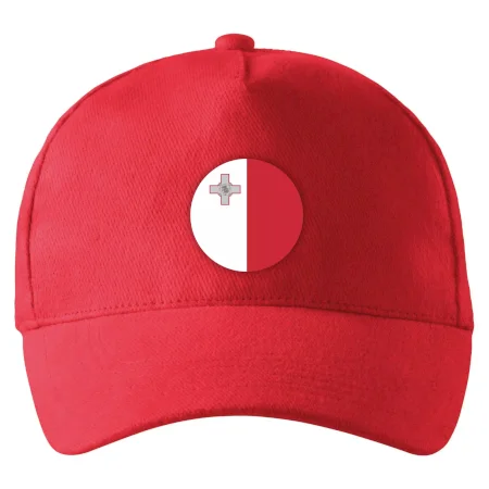 Vlajka Malta okrúhla veľká