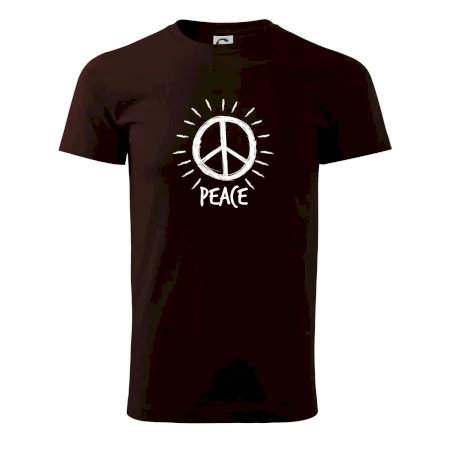 Peace symbol čiernobiely