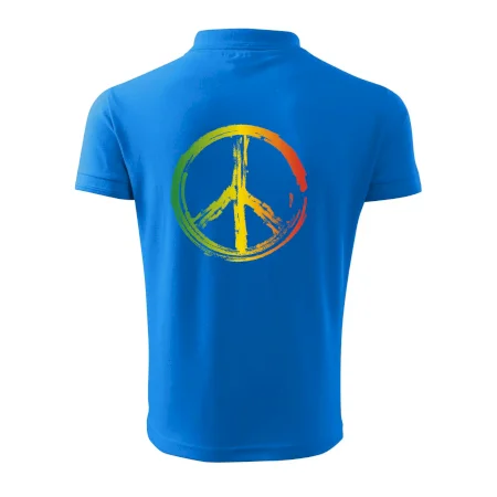 Peace symbol paint