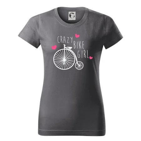 Crazy bike girl