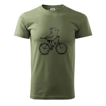 Vtáčik na bicykli
