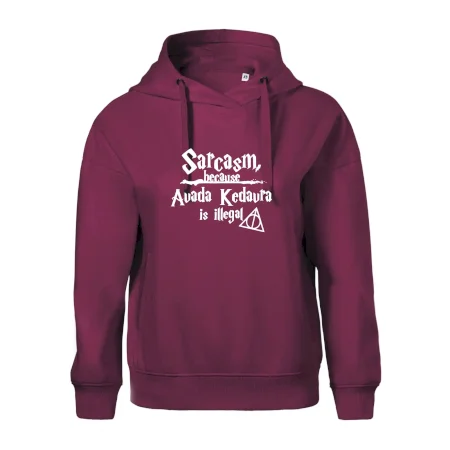 Harry - Sarcasm, because Avada Kedavra is illegal