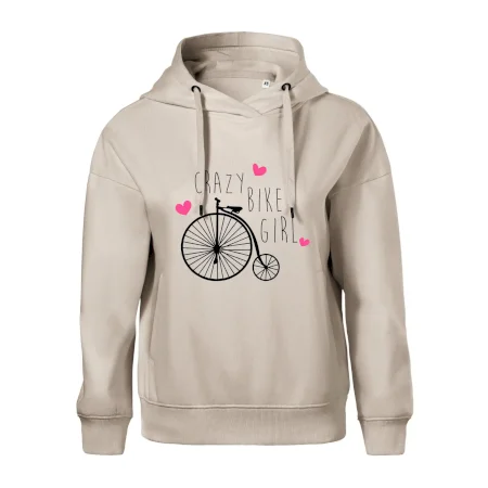 Crazy bike girl