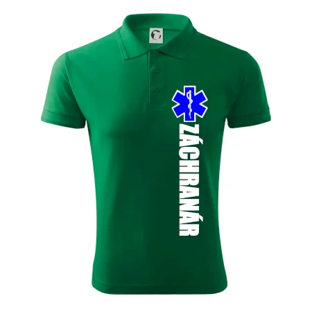 Nápis Záchranár + hviezda