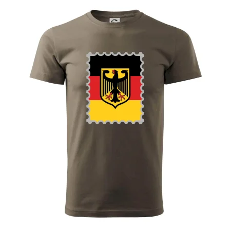 Nemecká známka - vlajka