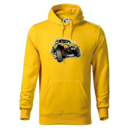 Žltý offroad s navijakom