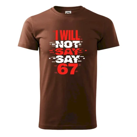 Červený - I Will Not Say SAY 67