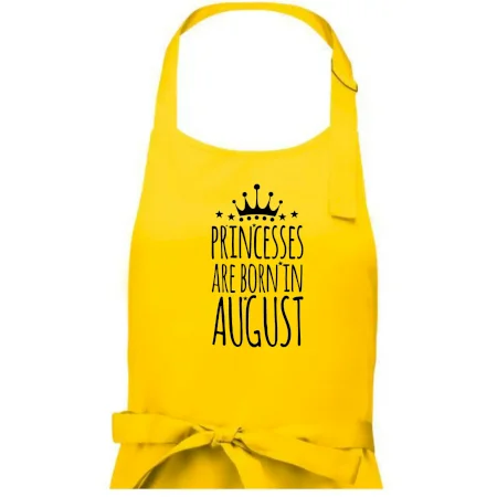 Princesses are born in August