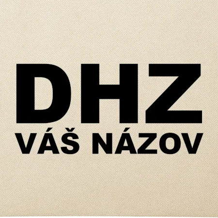DHZ nápis (názov zboru - vlastný nápis)