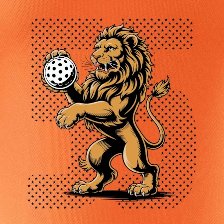 Floorball lev stojace a číslo