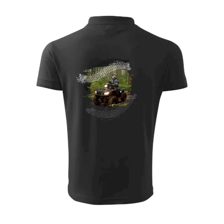 ATV štvorkolka v lese