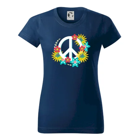 Peace symbol abstraktný