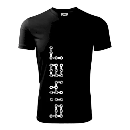 Biker nápis na výšku reťaz
