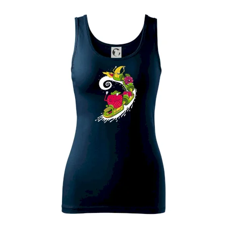 Milkshake vlak kreslený