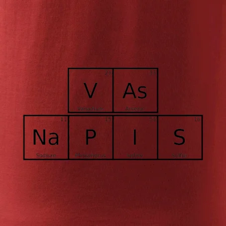 Vlastný nápis - periodická tabuľka