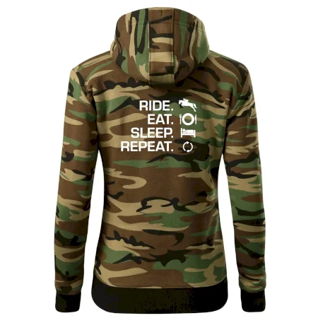 Ride Eat Sleep Repeat Kôň