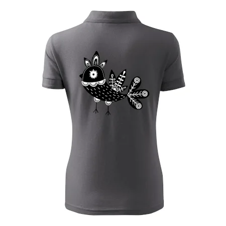 Vtáčik čiernobiely folklór