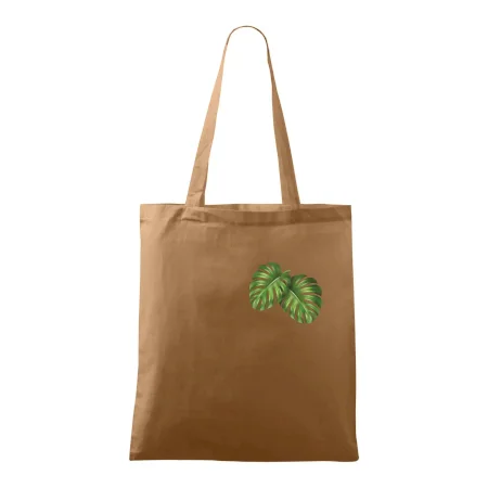 Monstera listy na prsu