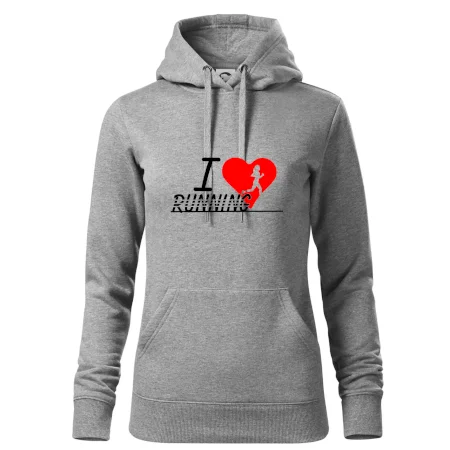 I love running dievča