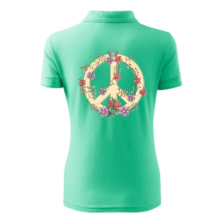 Peace symbol pieskový