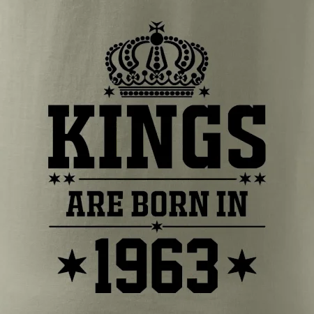 Kings are born in 1963