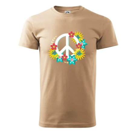 Peace symbol abstraktný