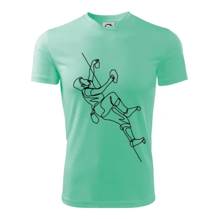 Lezecká stena jedným ťahom