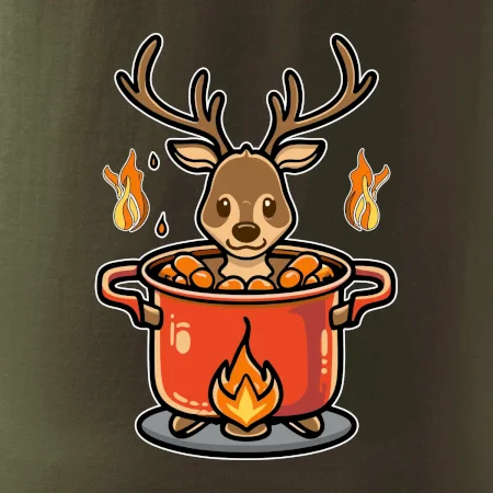 Hrnec s jelenem