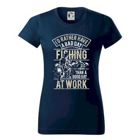 Fishing at work