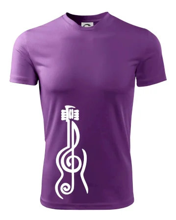 Husľový kľúč gitara